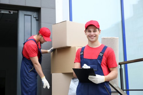 Moving van service for Barbican homes and apartments