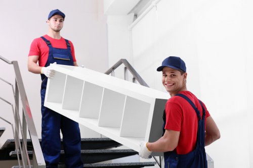 Commercial and residential moving support near Barbican and the City