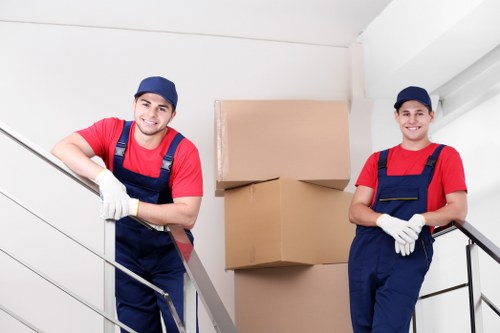 Office and residential moving support in Barbican