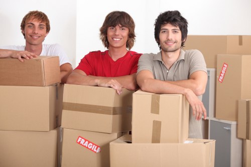 Barbican apartment move with access planning