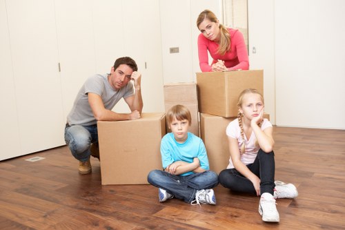 Central London van moving service near Barbican apartments