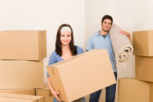 Local removal team handling packing and furniture transport for a Barbican home move