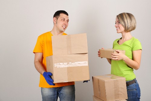 Packing and furniture handling for a Barbican home removal service